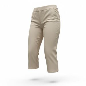 Stylish Women's Tan Capris